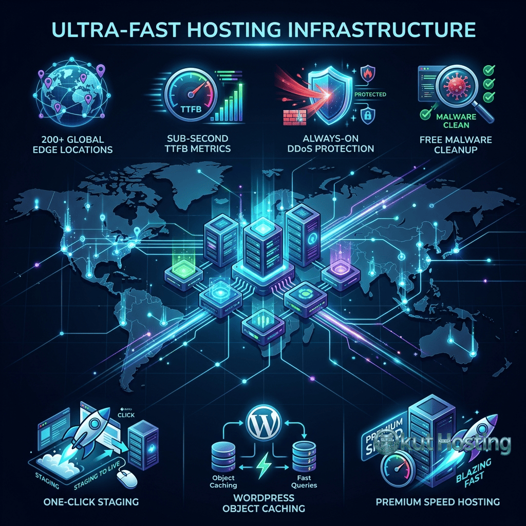 Rocket.net ultra-fast hosting infrastructure